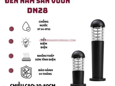 Đèn nấm sân vườn DN28 16 Đèn nấm sân vườn DN28