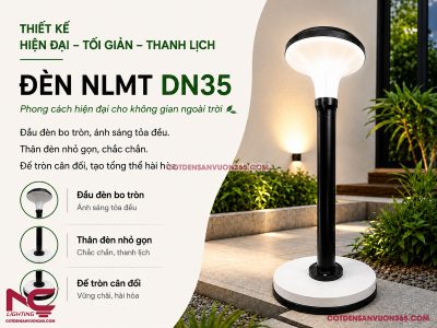 Đèn nấm sân vườn DN35