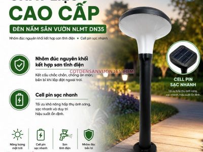 Đèn nấm sân vườn DN35