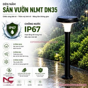 Đèn nấm sân vườn DN35