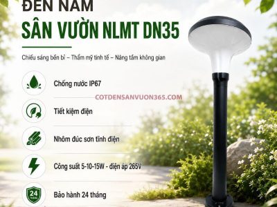 Đèn nấm sân vườn DN35