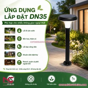 Đèn nấm sân vườn DN35