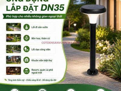 Đèn nấm sân vườn DN35