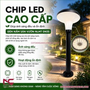 Đèn nấm sân vườn DN35