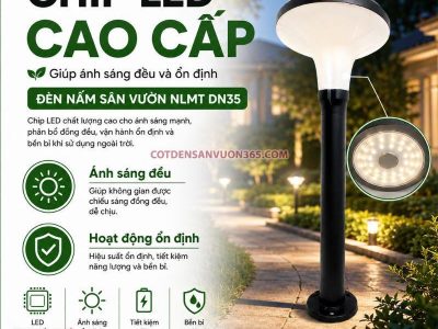 Đèn nấm sân vườn DN35