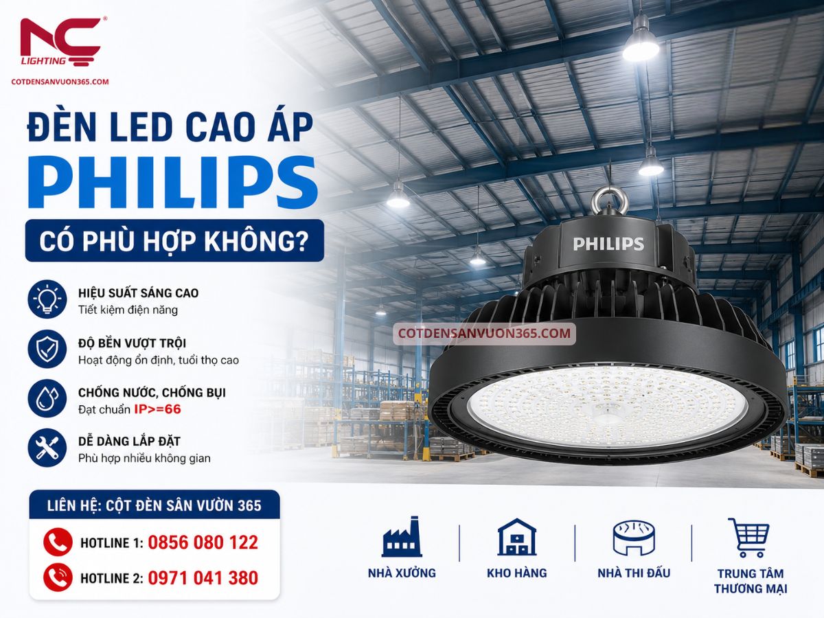 Đèn LED Cao Áp Philips Có Phù Hợp Không