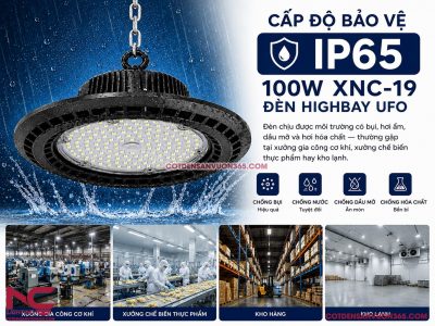 Đèn Led Nhà Xưởng IP65 Highbay UFO XNC-19