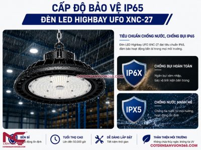 Đèn LED Chóa Nhôm Nhà Xưởng XNC-27 300W