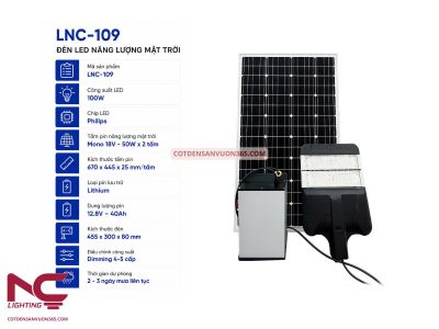 Đèn năng lượng mặt trời LNC-109
