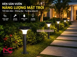 Đèn sân vườn năng lượng mặt trời có tốt không?