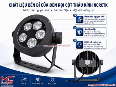 Đèn rọi cột NCCRTK