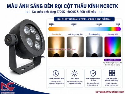 Đèn rọi cột NCCRTK