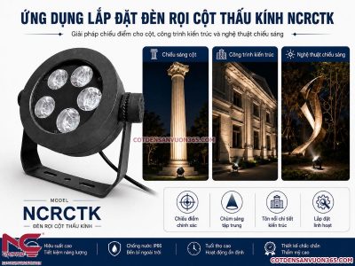 Đèn rọi cột NCCRTK