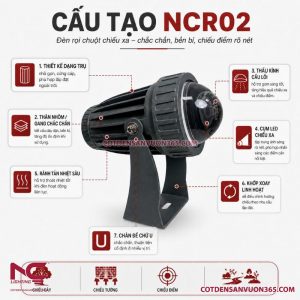 Đèn chiếu cây NCR02