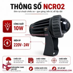 Đèn chiếu cây NCR02