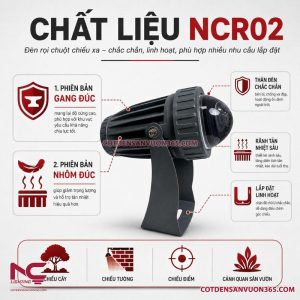 Đèn chiếu cây NCR02