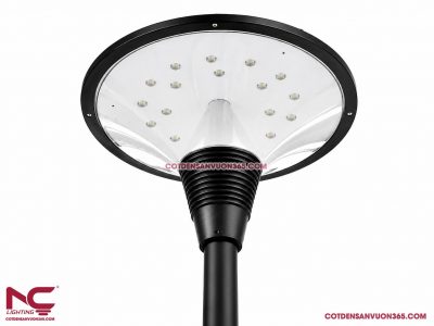 Cột Đèn Sân Vườn DN37 Thép Sơn Tĩnh Điện Bền Đẹp