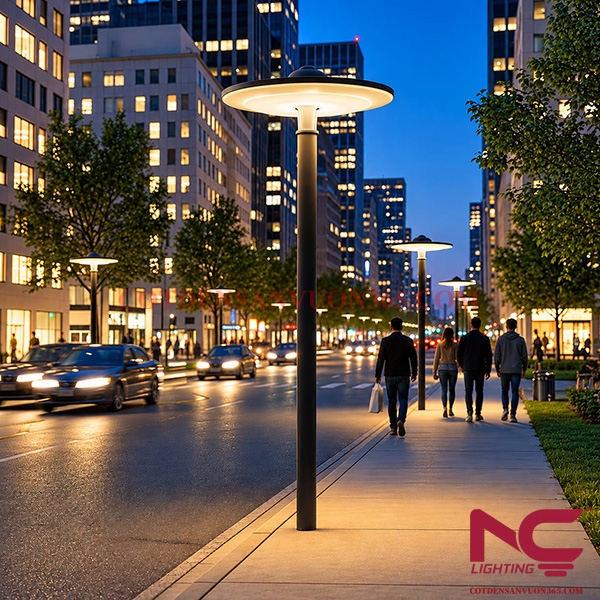 Đèn nấm sân vườn DN39 7 Đèn nấm sân vườn DN39
